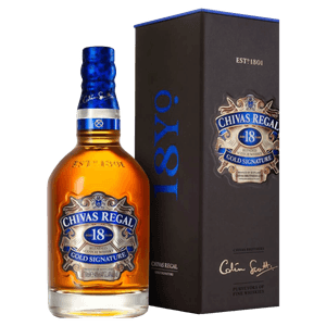 Whisky Escocês Blended Gold Signature Chivas Regal Garrafa 750Ml