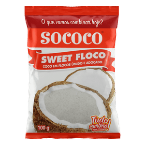 Coco Ralado Sweet Floco Sococo 100G