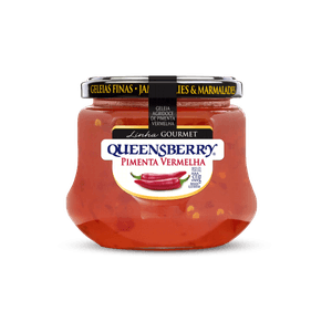 Geleia Agridoce Pimenta-Vermelha Queensberry Gourmet Vidro 320G