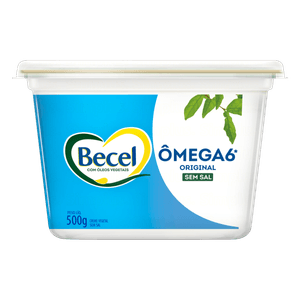 Creme Vegetal Original Sem Sal Becel Pote 500G