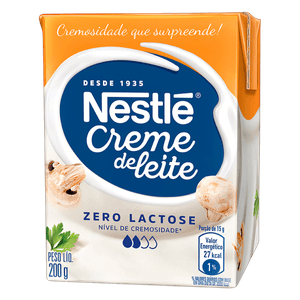 Creme De Leite Zero Lactose Nestlé Caixa 200G