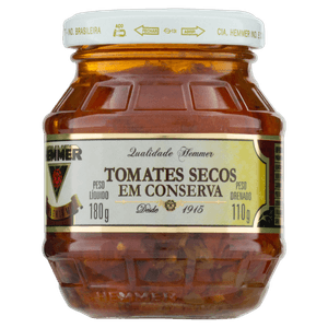 Tomate Seco Em Conserva Hemmer Vidro 110G