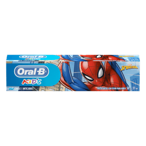 Creme Dental Com Flúor Chiclete Homem Aranha Oral-B Kids Caixa 50G