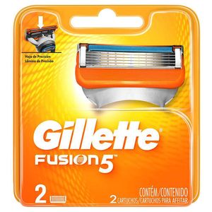 Carga Gillette 2 Unidades Fusion 5