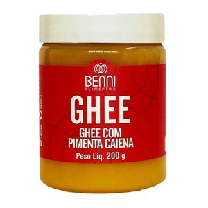 Manteiga Benni 200G Ghee Pimenta Caiena