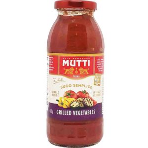 Molho Mutti 400G Italiano Tomate E Vegetal Grelhado