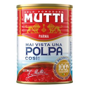 Tomate Italiano Mutti 400G Polpa Lata