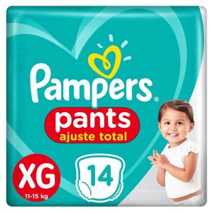 Fralda Pampers Com 14 Xg Pants Confort Sec