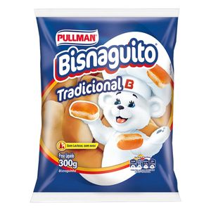 Pão Bisnaguinha Tradicional Zero Lactose Pullman Bisnaguito Pacote 300G