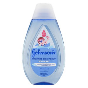 Shampoo Infantil Johnson's Cheirinho Prolongado Frasco 400ml