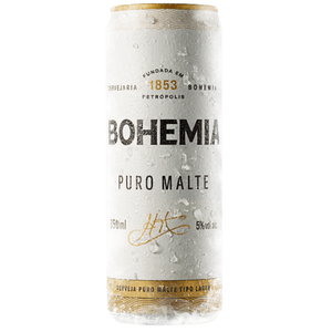 Cerveja Bohemia 350ml Puro Malte Lata