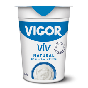 Iogurte Natural Vigor Viv Copo 170G