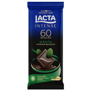 Chocolate Lacta 85g Barra Menta 60% Cacau