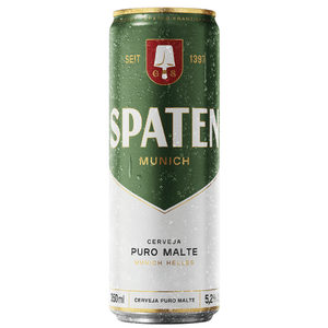 Cerveja Spaten 350ml Munich Helles Puro Malte Lata