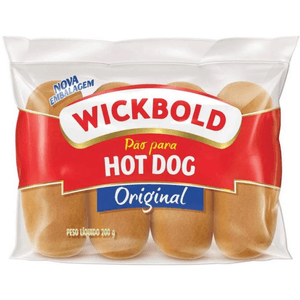 Pão Wickbold 200g Hot Dog Tradicional Pacote