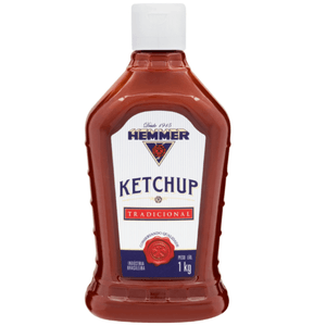 Ketchup Tradicional Hemmer Squeeze 1Kg