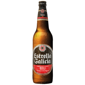 Cerveja Estrella Galicia 600ml Puro Malte Garrafa