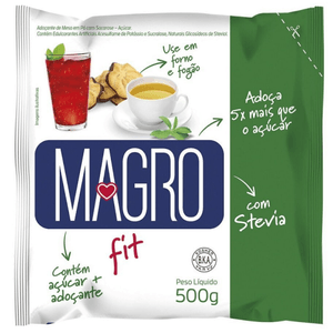 Açúcar Magro 500G Light Com Stevia