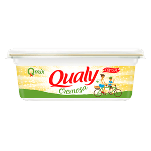 Margarina Cremosa com Sal Qualy Qmix Pote 250g