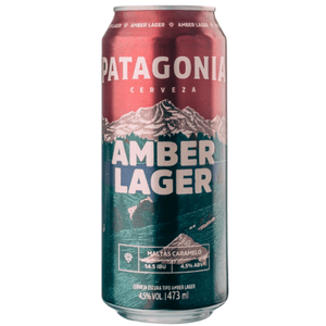 Cerveja Patagonia 473ml Amber Lager Lata
