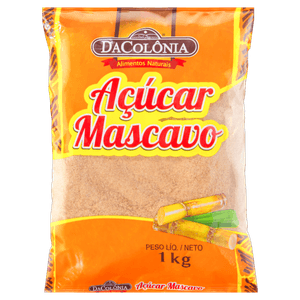 Açúcar Mascavo DaColônia Pacote 1kg
