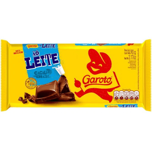 Chocolate ao Leite Garoto Pacote 90g